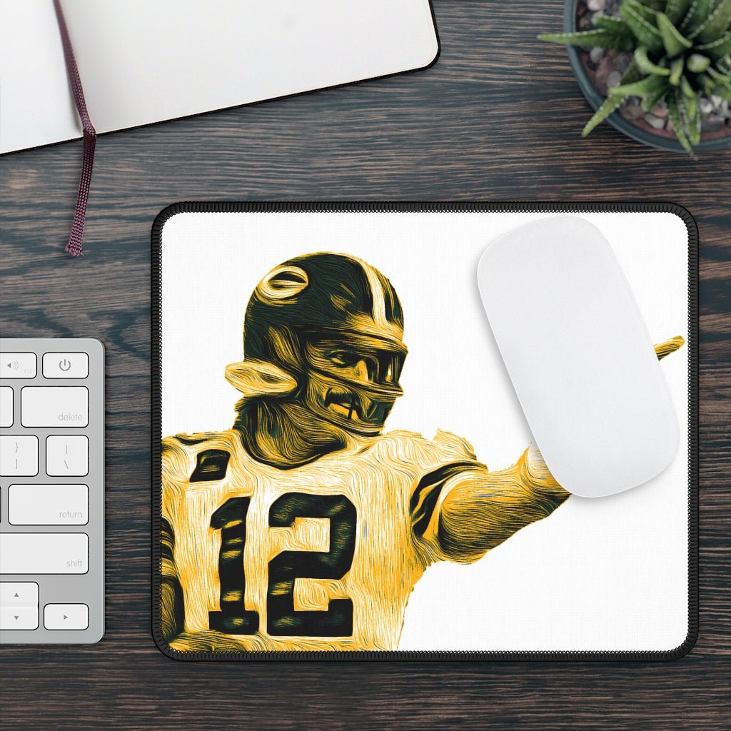 Aaron Rodgers Gaming Mouse Pad - Hails Mary Cards
