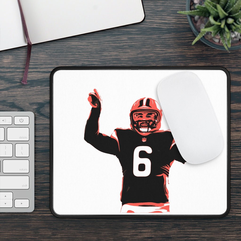 Baker Mayfield Gaming Mouse Pad - Hails Mary Cards