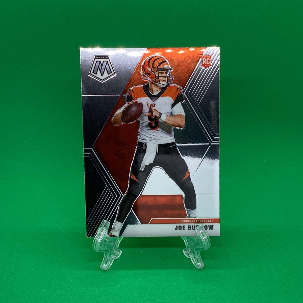 Raw Individual Card: 2020 Mosaic Football Base Set(Base Rookies) - Joe Burrows (#201) - Hails Mary Cards