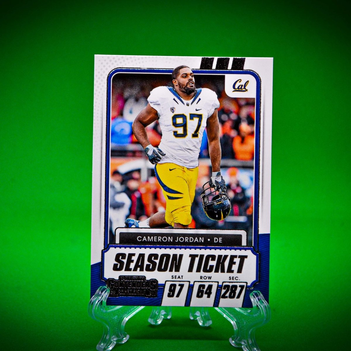 Raw Individual Card: 2021 Contenders Draft Picks Base Set - Cameron Jordan (#86) - Hails Mary Cards