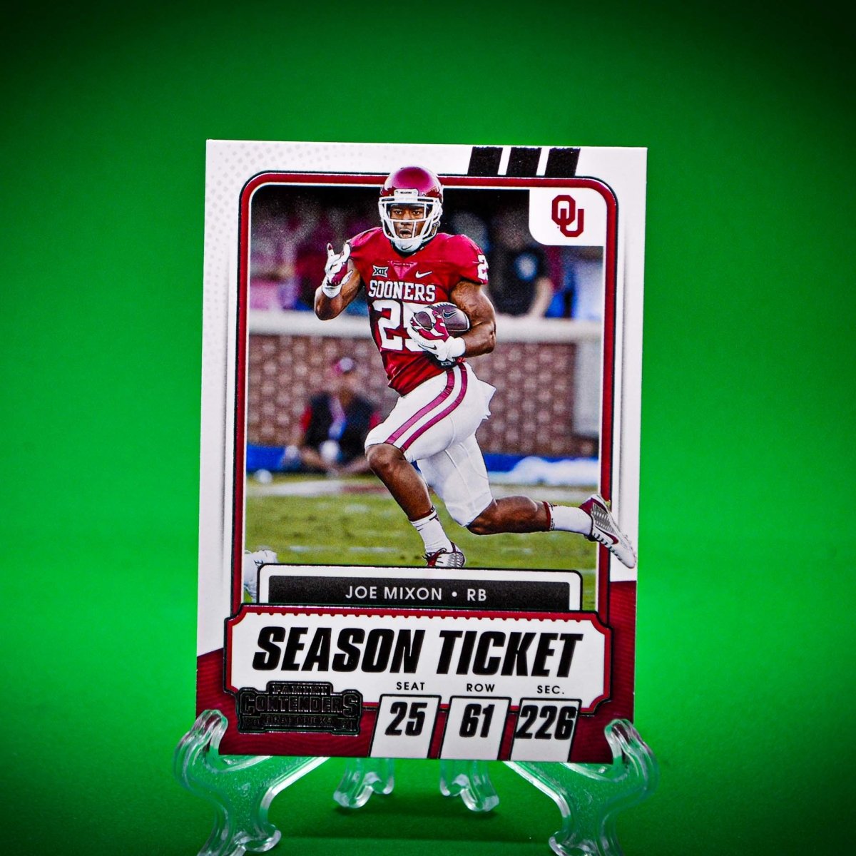 Raw Individual Card: 2021 Contenders Draft Picks Base Set - Joe Mixon (#62) - Hails Mary Cards
