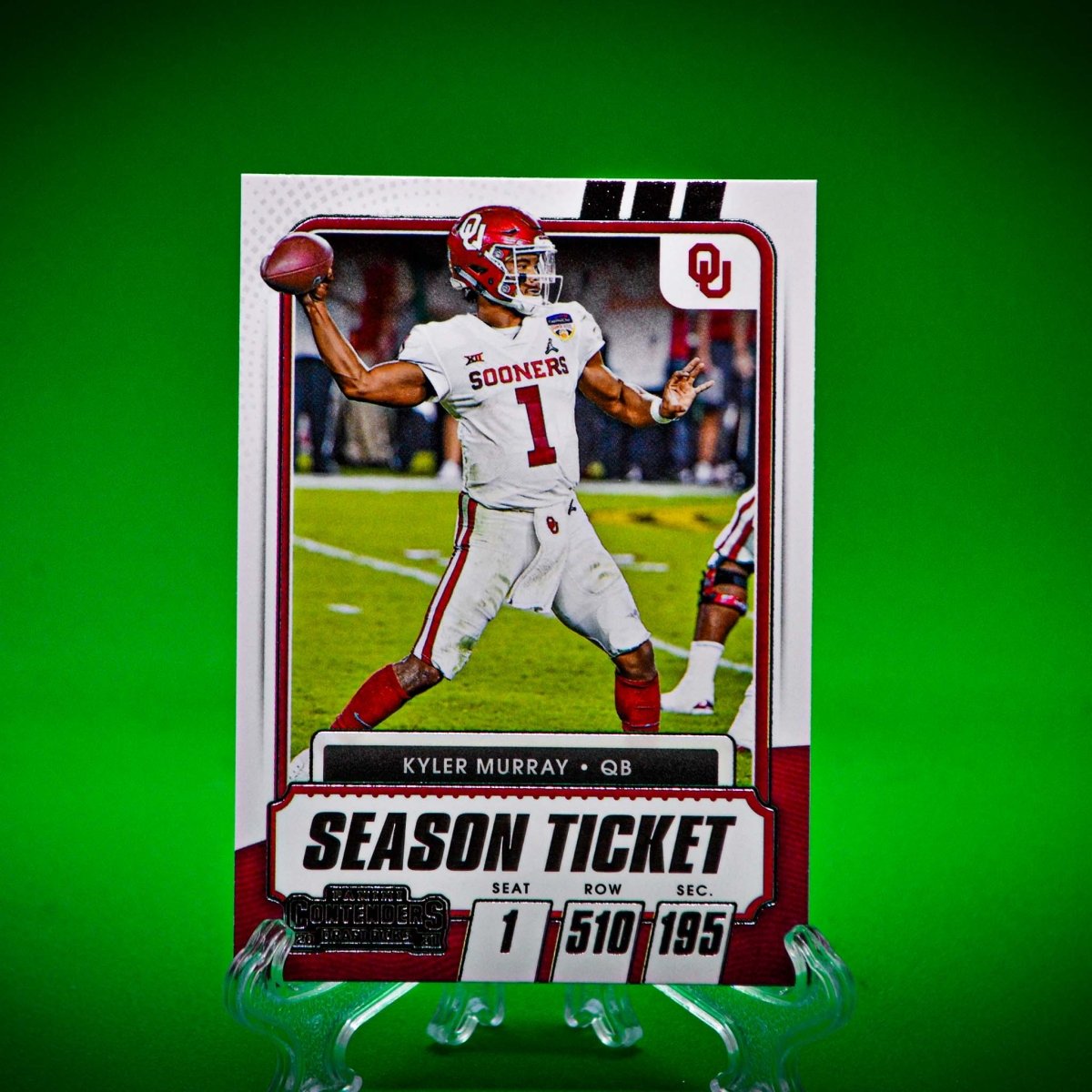 Raw Individual Card: 2021 Contenders Draft Picks Base Set - Kyler Murray (#15) - Hails Mary Cards