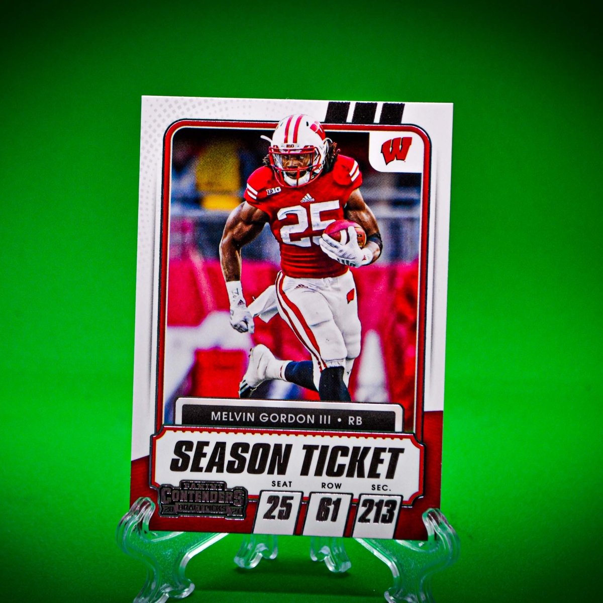 Raw Individual Card: 2021 Contenders Draft Picks Base Set - Melvin Gordon III (#64) - Hails Mary Cards
