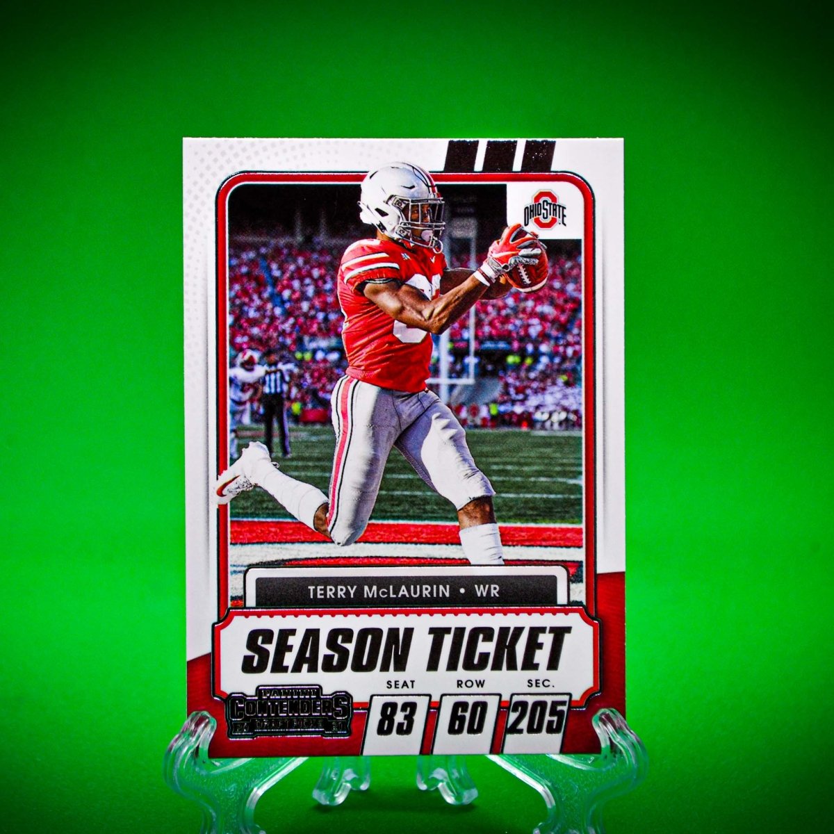 Raw Individual Card: 2021 Contenders Draft Picks Base Set - Terry McLaurin (#34) - Hails Mary Cards