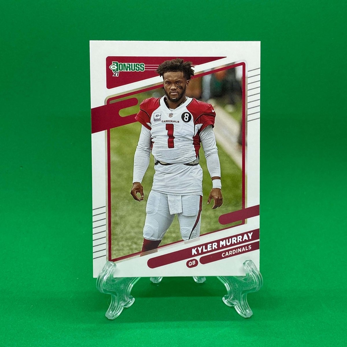 Raw Individual Card: 2021 Donruss Football Base No Helmet Photo Variation - Kyler Murray (#245) - Hails Mary Cards