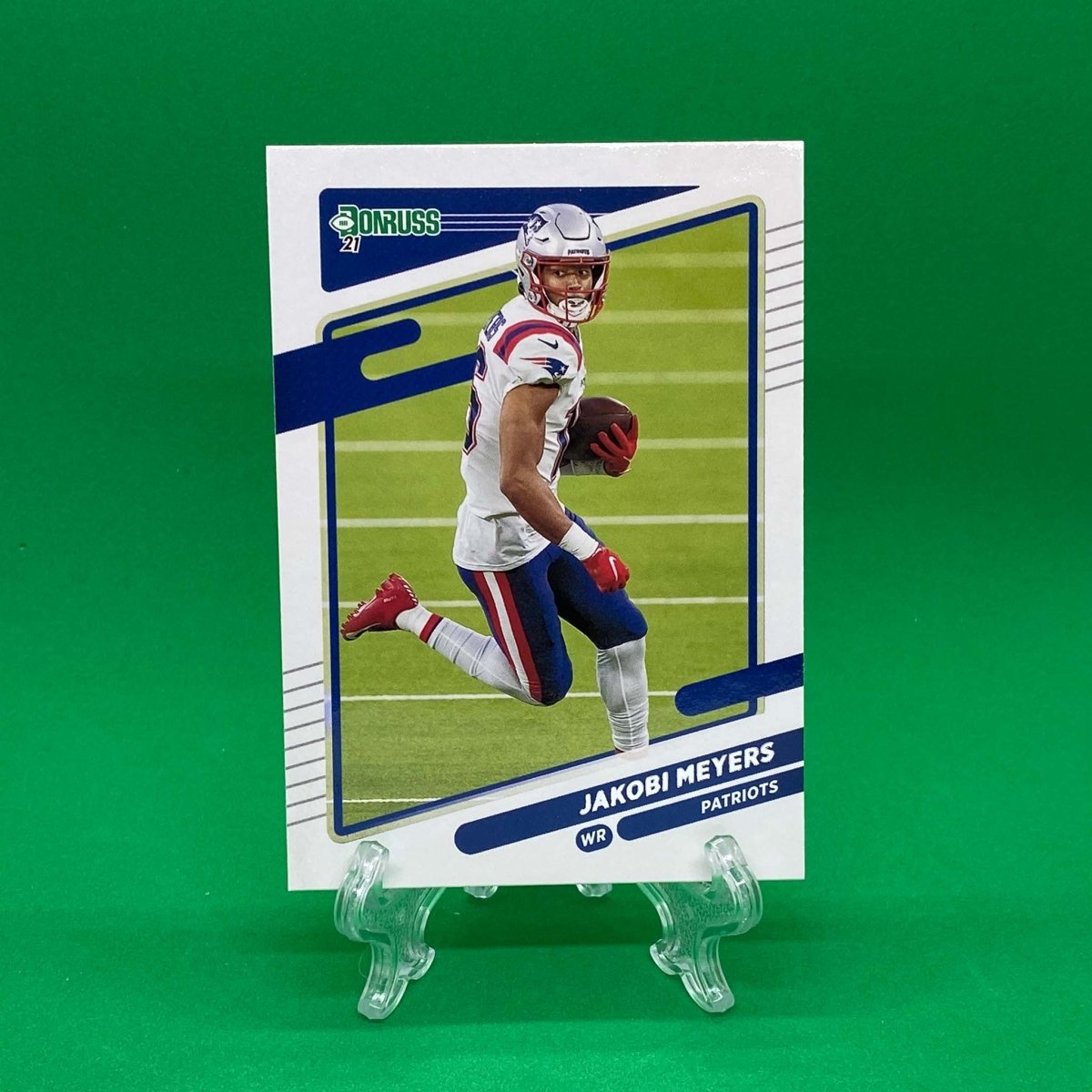 Raw Individual Card: 2021 Donruss Football Base Set - Jakobi Meyers (#49) - Hails Mary Cards