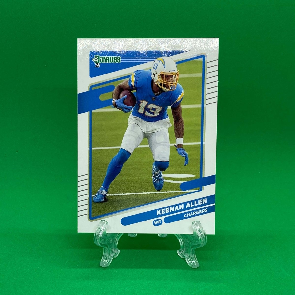 Raw Individual Card: 2021 Donruss Football Base Set - Keenan Allen (#73) - Hails Mary Cards