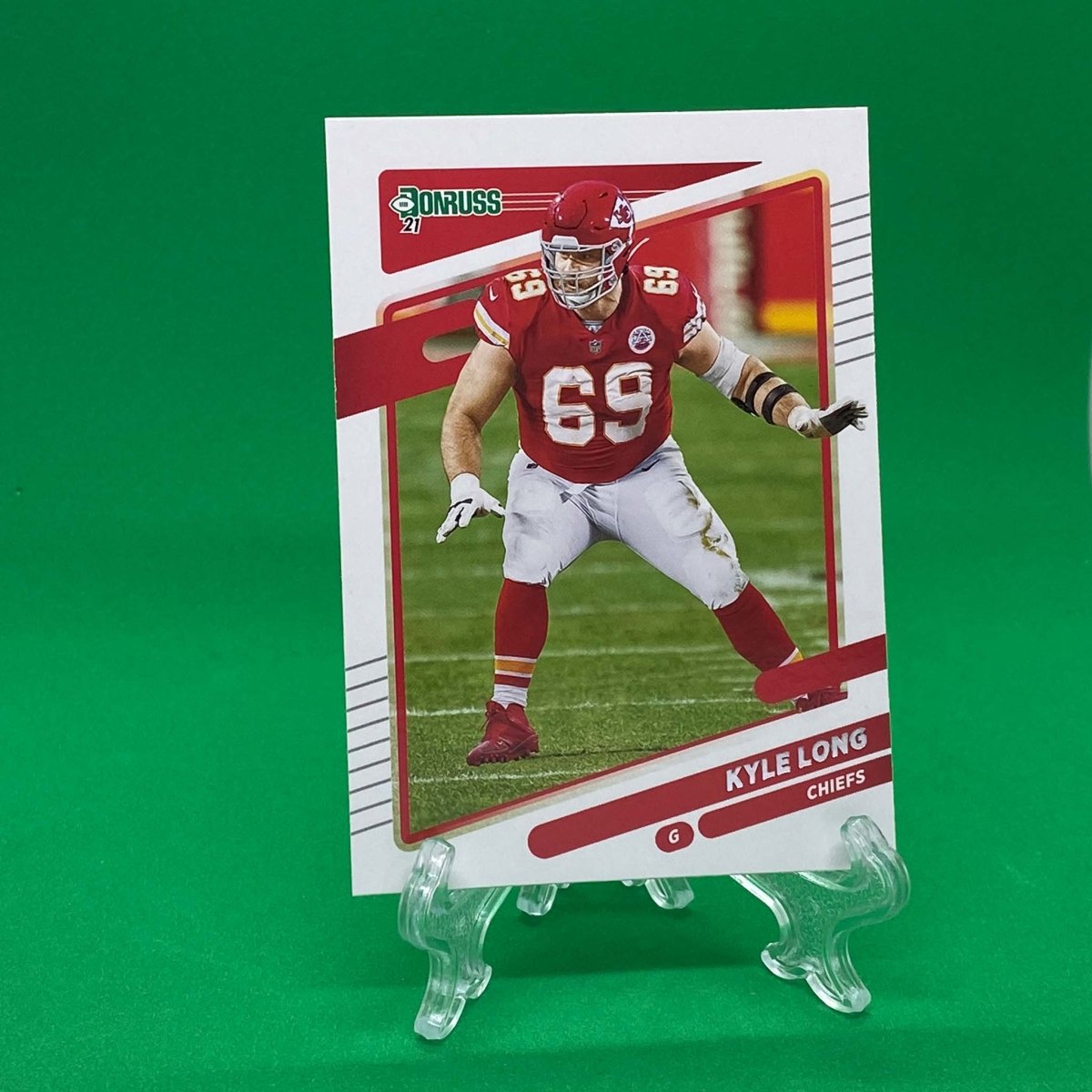 Raw Individual Card: 2021 Donruss Football Base Set - Kyle Long (#123) - Hails Mary Cards