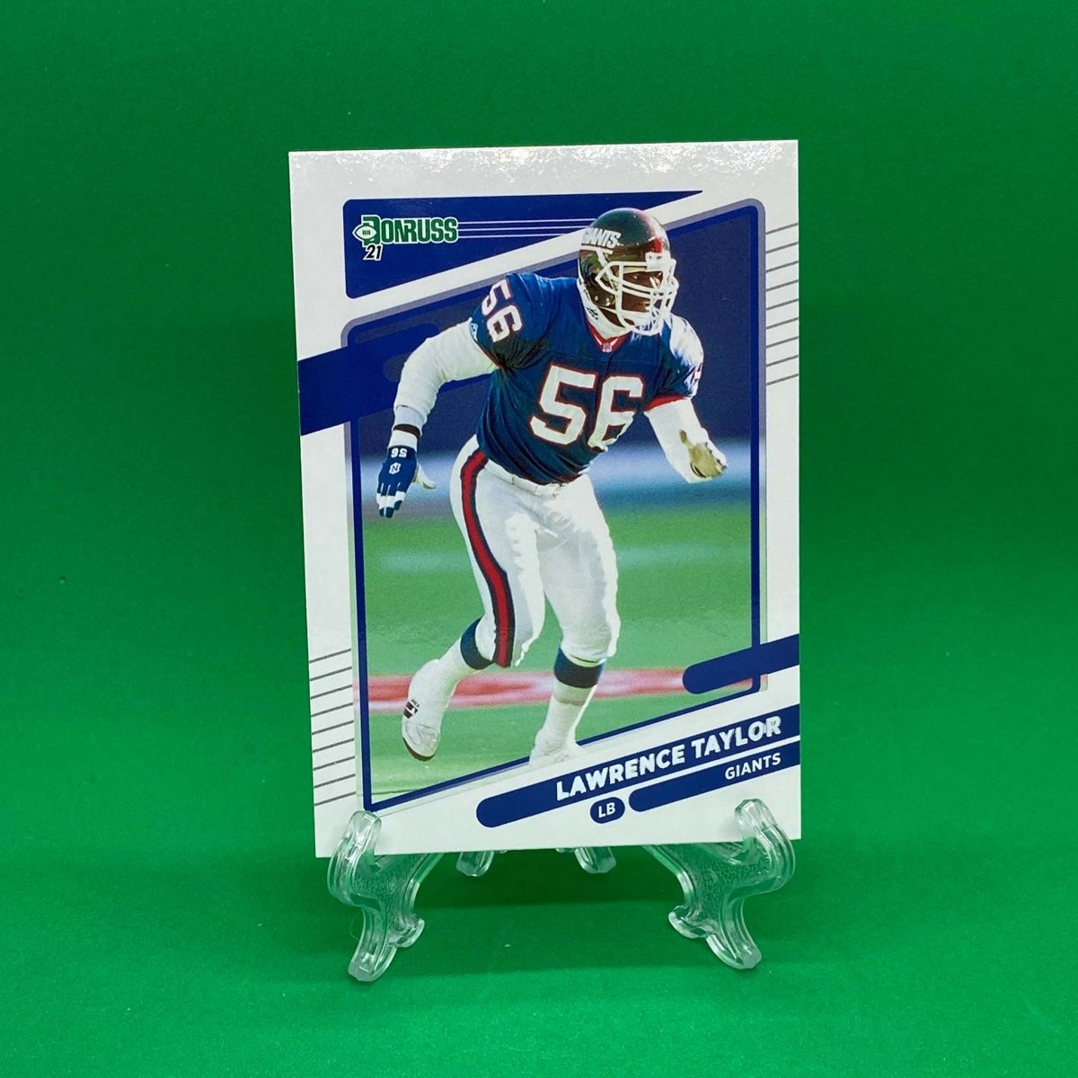 Raw Individual Card: 2021 Donruss Football Base Set - Lawrence Taylor (#83) - Hails Mary Cards