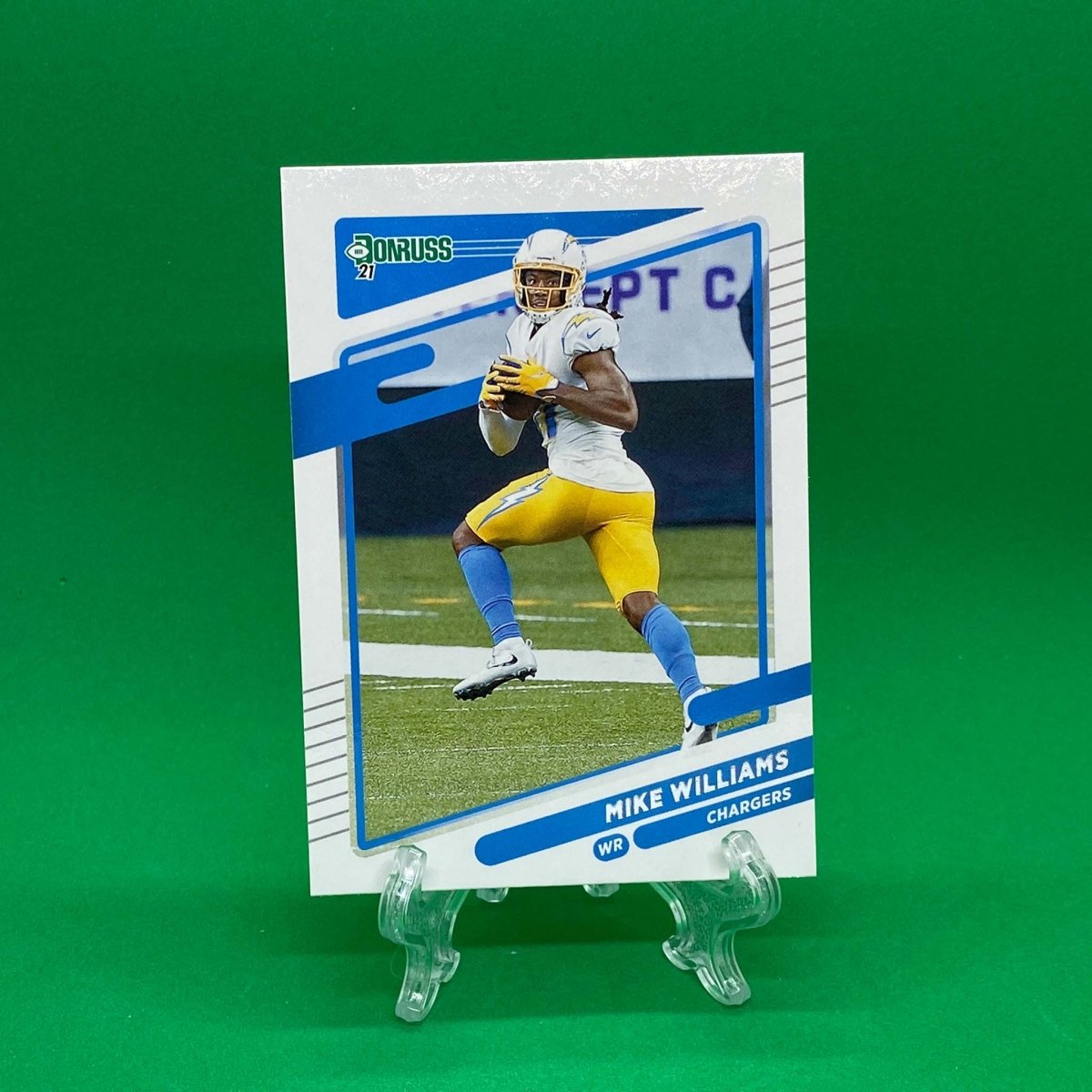 Raw Individual Card: 2021 Donruss Football Base Set - Mike Williams (#76) - Hails Mary Cards