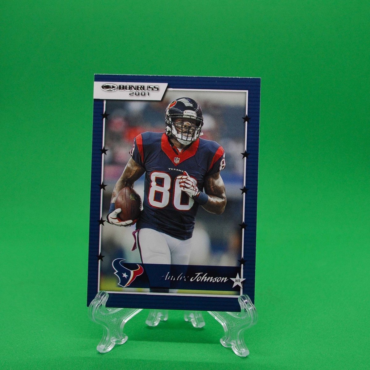 Raw Individual Card: 2021 Donruss Football Donruss 01 - Andre Johnson (#01-25) - Hails Mary Cards