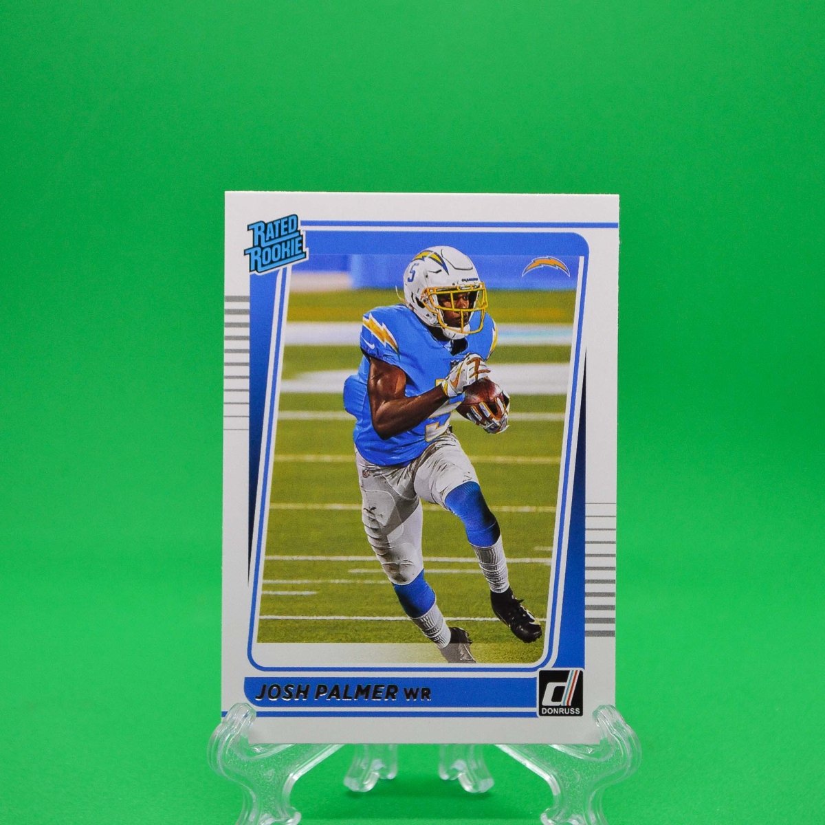 Raw Individual Card: 2021 Donruss Football Rated Rookie - Josh Palmer (#277) - Hails Mary Cards