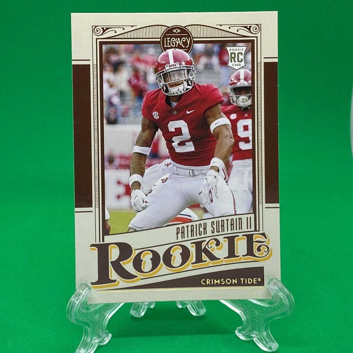 Raw Individual Card: 2021 Legacy Football Base Rookies - Patrick Surtain II (#177) - Hails Mary Cards