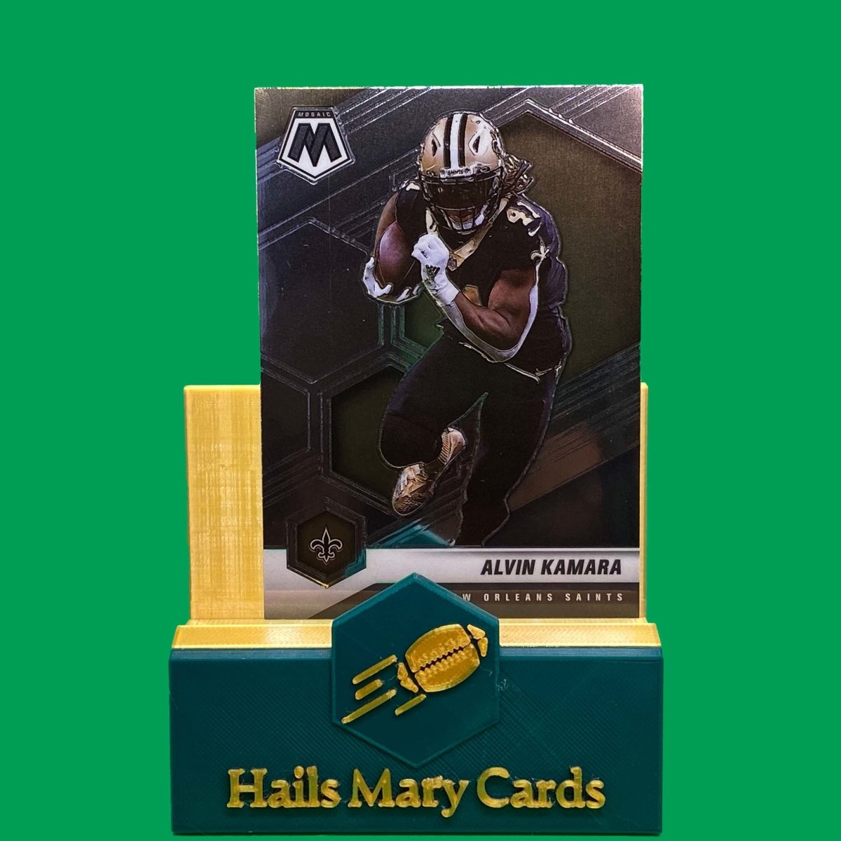 Raw Individual Card: 2021 Mosaic Football Base Set(Base) - Alvin Kamara (#146) - Hails Mary Cards