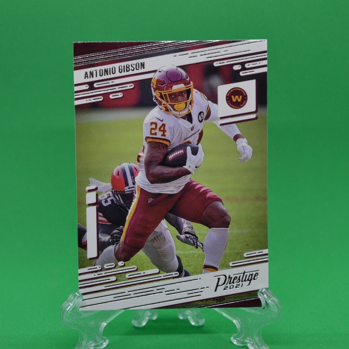 Raw Individual Card: 2021 Prestige Football Base Set - Antonio Gibson (#154) - Hails Mary Cards
