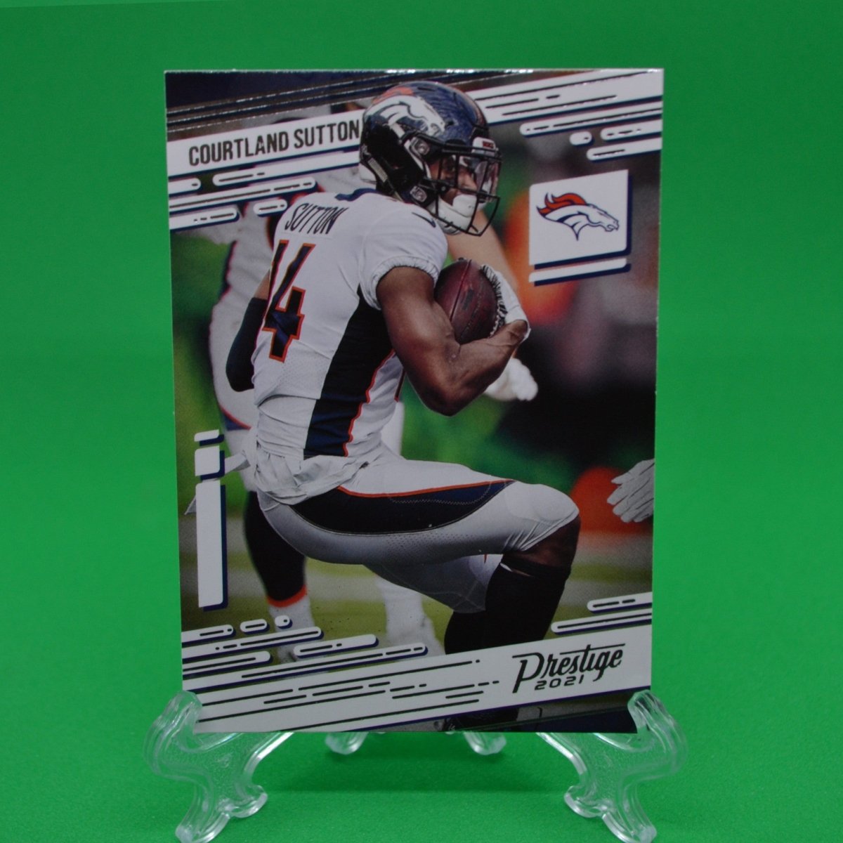 Raw Individual Card: 2021 Prestige Football Base Set - Courtland Sutton (#38) - Hails Mary Cards