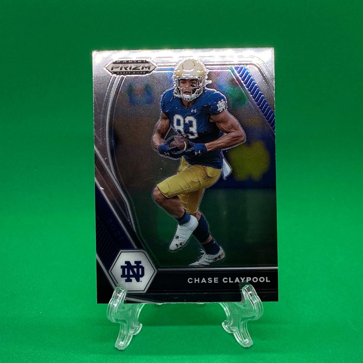Raw Individual Card: 2021 Prizm Draft Picks Base Set - Chase Claypool (#54) - Hails Mary Cards