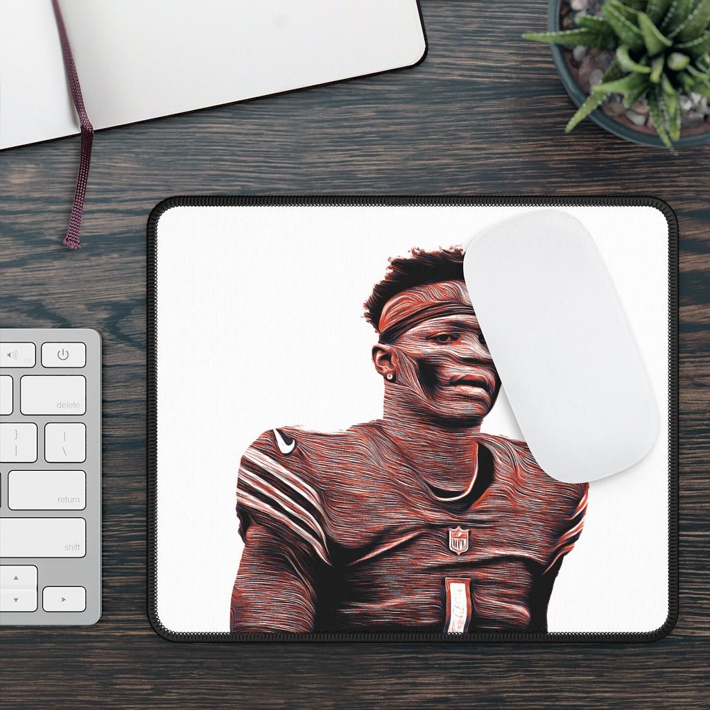 Justin Fields Gaming Mouse Pad - Hails Mary Cards