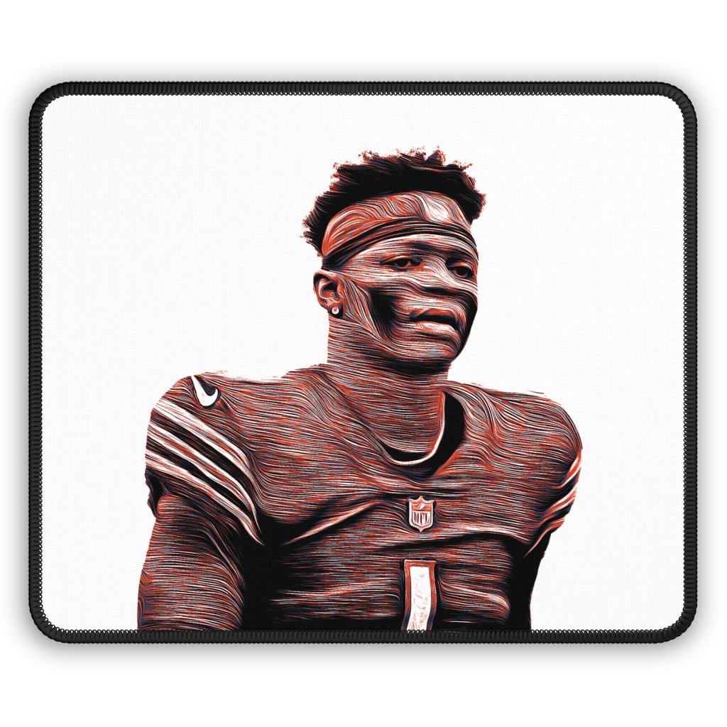 Justin Fields Gaming Mouse Pad - Hails Mary Cards