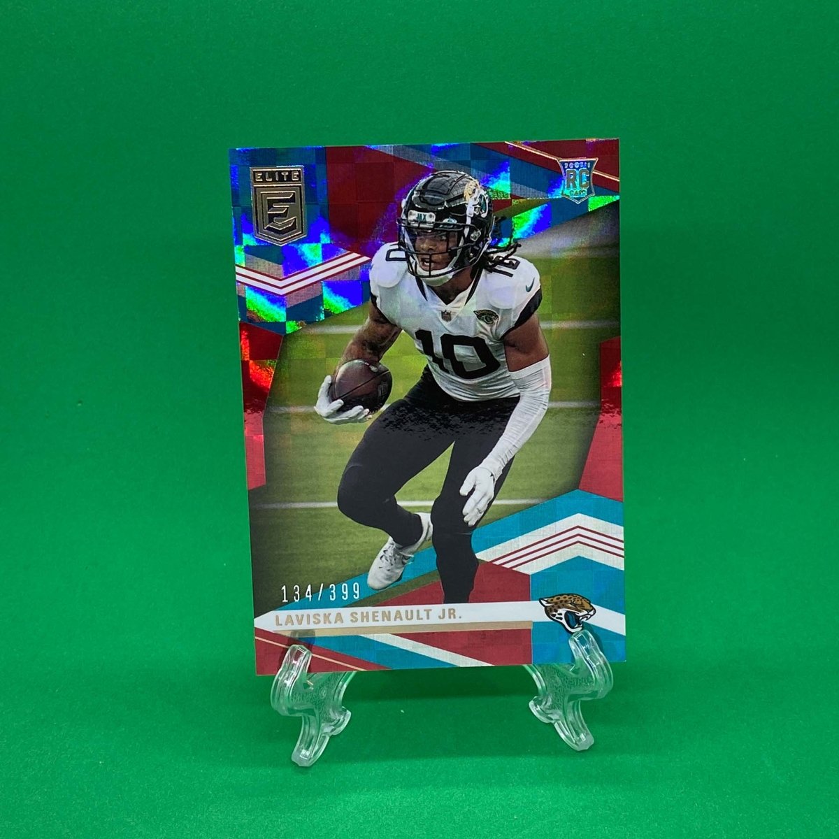 Raw Individual Card: 2020 Chronicals Football Elite Update, Red (#/399) - Laviska Shenault Jr. (#213) - Hails Mary Cards