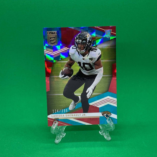 Raw Individual Card: 2020 Chronicals Football Elite Update, Red (#/399) - Laviska Shenault Jr. (#213) - Hails Mary Cards