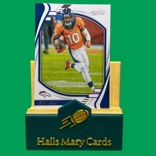 Raw Individual Card: 2021 Absolute Football Base Set(Veterans) - Jerry Jeudy (#53) - Hails Mary Cards