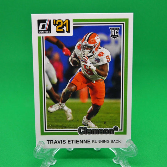 Raw Individual Card: 2021 Chronicles Draft Picks Donruss Retro - Travis Etienne (#42) - Hails Mary Cards