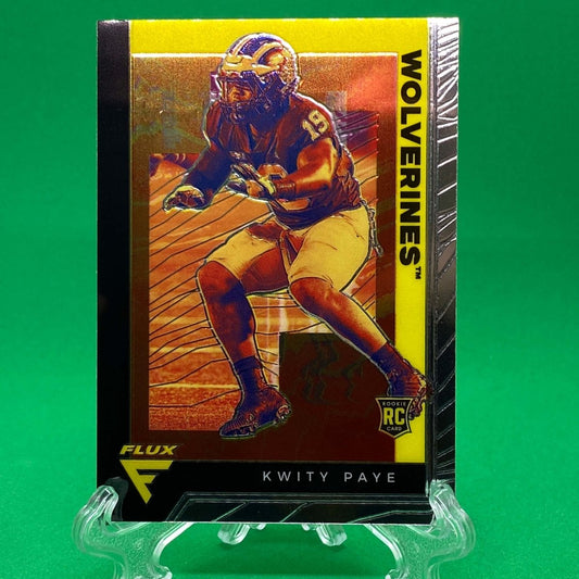 Raw Individual Card: 2021 Chronicles Draft Picks Flux, Orange - Kwitty Paye (#230) - Hails Mary Cards