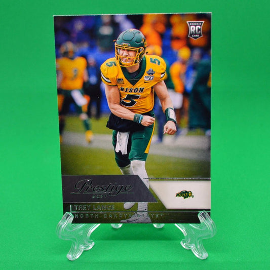 Raw Individual Card: 2021 Chronicles Draft Picks Prestiige - Trey Lance (#81) - Hails Mary Cards