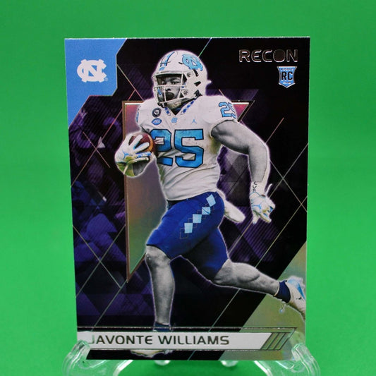 Raw Individual Card: 2021 Chronicles Draft Picks Recon - Javonte Williams (#148) - Hails Mary Cards