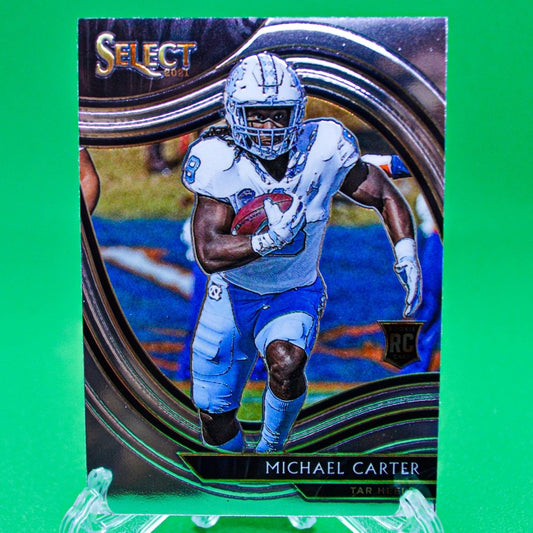 Raw Individual Card: 2021 Chronicles Draft Picks Select - Michael Carter (#253) - Hails Mary Cards