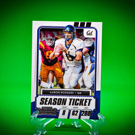 Raw Individual Card: 2021 Contenders Draft Picks Base Set - Aaron Rodgers (#6) - Hails Mary Cards