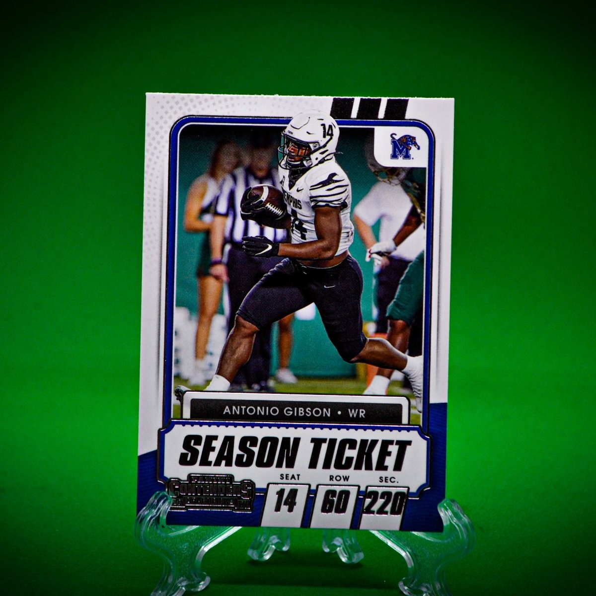 Raw Individual Card: 2021 Contenders Draft Picks Base Set - Antonio Gibson (#55) - Hails Mary Cards