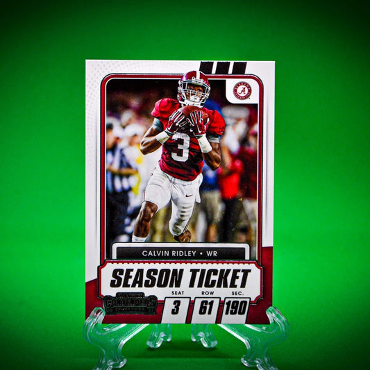Raw Individual Card: 2021 Contenders Draft Picks Base Set - Calvin Ridley (#36) - Hails Mary Cards