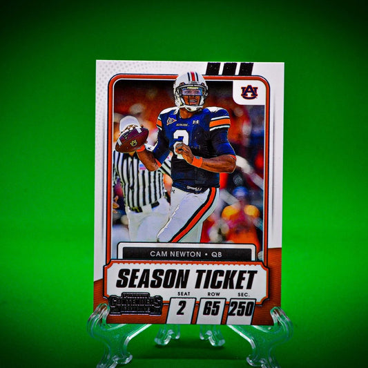 Raw Individual Card: 2021 Contenders Draft Picks Base Set - Cam Newton (#23) - Hails Mary Cards