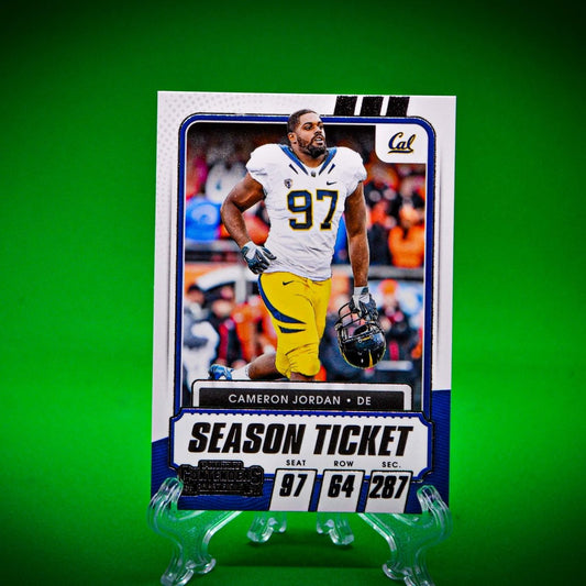 Raw Individual Card: 2021 Contenders Draft Picks Base Set - Cameron Jordan (#86) - Hails Mary Cards