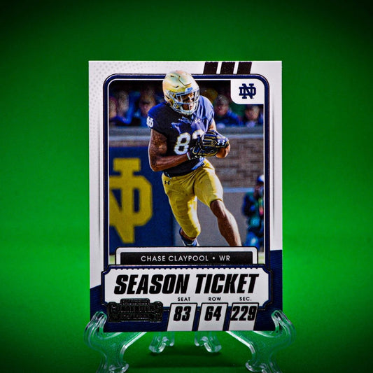Raw Individual Card: 2021 Contenders Draft Picks Base Set - Chase Claypool (#46) - Hails Mary Cards