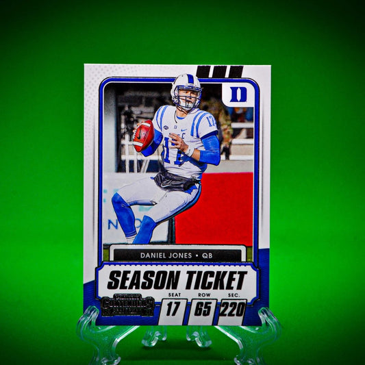 Raw Individual Card: 2021 Contenders Draft Picks Base Set - Daniel Jones (#20) - Hails Mary Cards