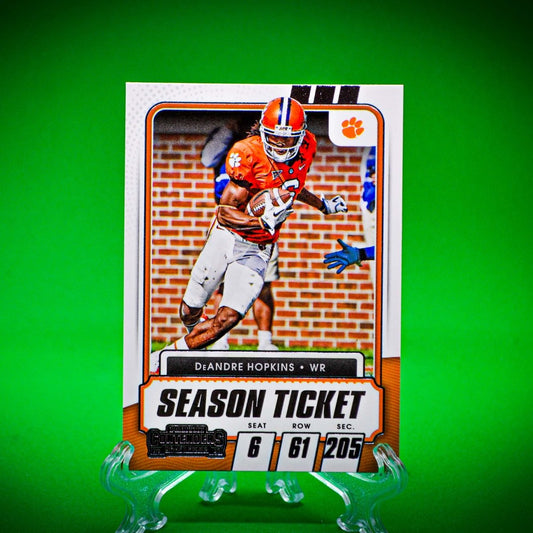 Raw Individual Card: 2021 Contenders Draft Picks Base Set - DeAndre Hopkins (#33) - Hails Mary Cards