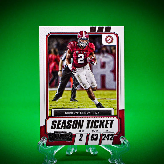 Raw Individual Card: 2021 Contenders Draft Picks Base Set - Derrick Henry (#48) - Hails Mary Cards