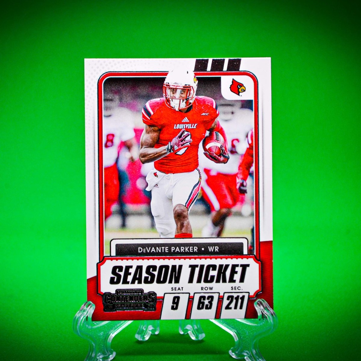 Raw Individual Card: 2021 Contenders Draft Picks Base Set - DeVante Parker (#45) - Hails Mary Cards