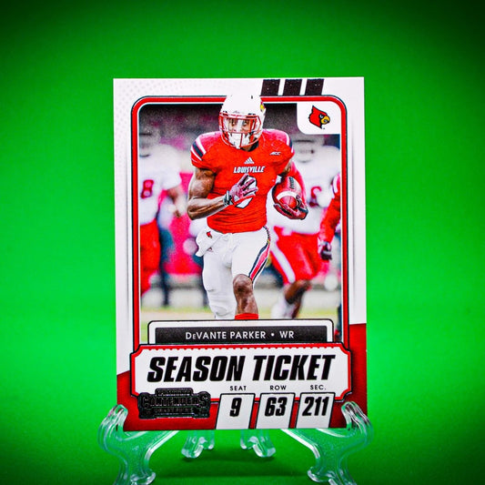 Raw Individual Card: 2021 Contenders Draft Picks Base Set - DeVante Parker (#45) - Hails Mary Cards