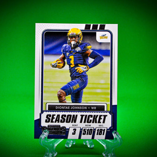 Raw Individual Card: 2021 Contenders Draft Picks Base Set - Diontae Johnson (#95) - Hails Mary Cards