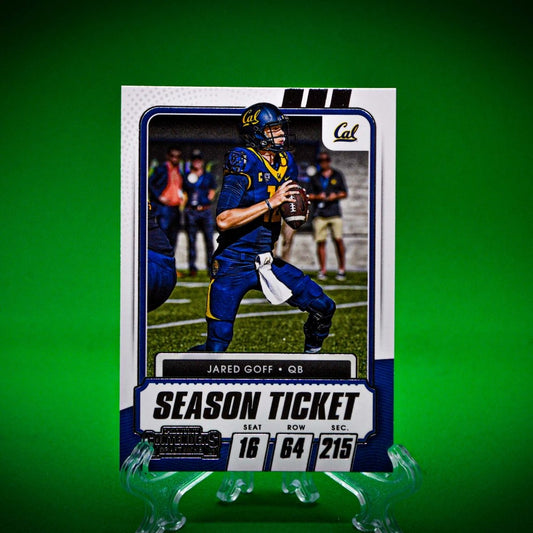 Raw Individual Card: 2021 Contenders Draft Picks Base Set - Jared Goff (#7) - Hails Mary Cards