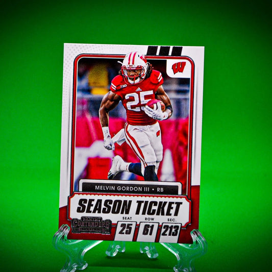 Raw Individual Card: 2021 Contenders Draft Picks Base Set - Melvin Gordon III (#64) - Hails Mary Cards