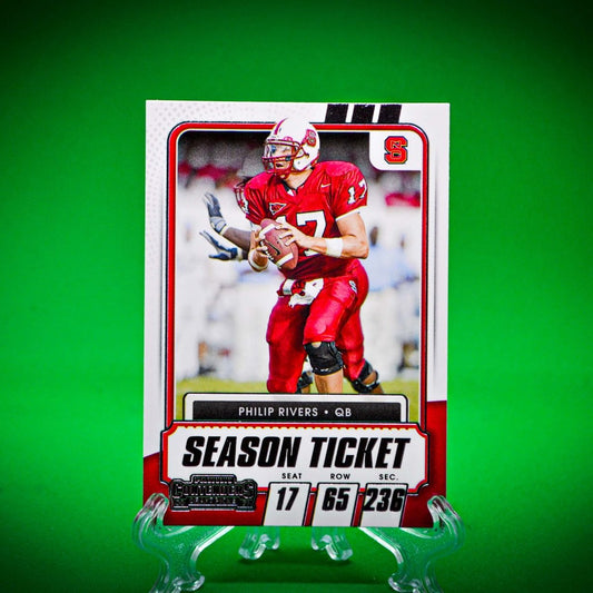 Raw Individual Card: 2021 Contenders Draft Picks Base Set - Philip Rivers (#10) - Hails Mary Cards