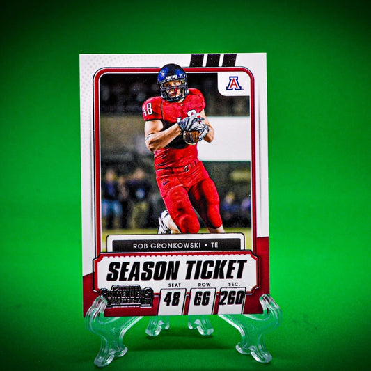 Raw Individual Card: 2021 Contenders Draft Picks Base Set - Rob Gronkowski (#100) - Hails Mary Cards