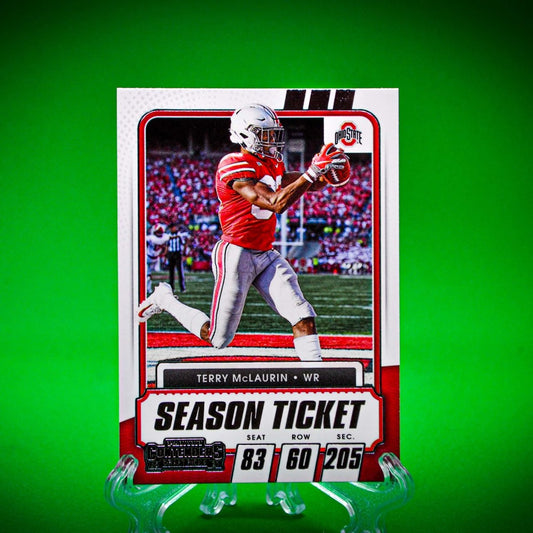 Raw Individual Card: 2021 Contenders Draft Picks Base Set - Terry McLaurin (#34) - Hails Mary Cards