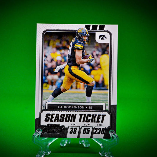 Raw Individual Card: 2021 Contenders Draft Picks Base Set - T.J. Hockenson (#99) - Hails Mary Cards