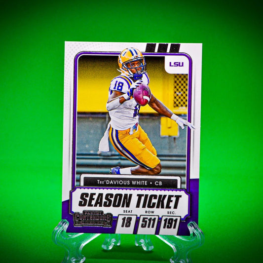 Raw Individual Card: 2021 Contenders Draft Picks Base Set - Tre'Davious White (#76) - Hails Mary Cards